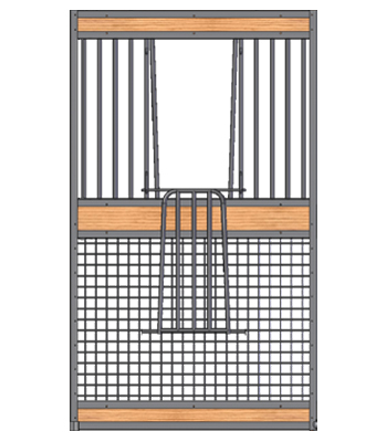 Welded Mesh Stall V-Door